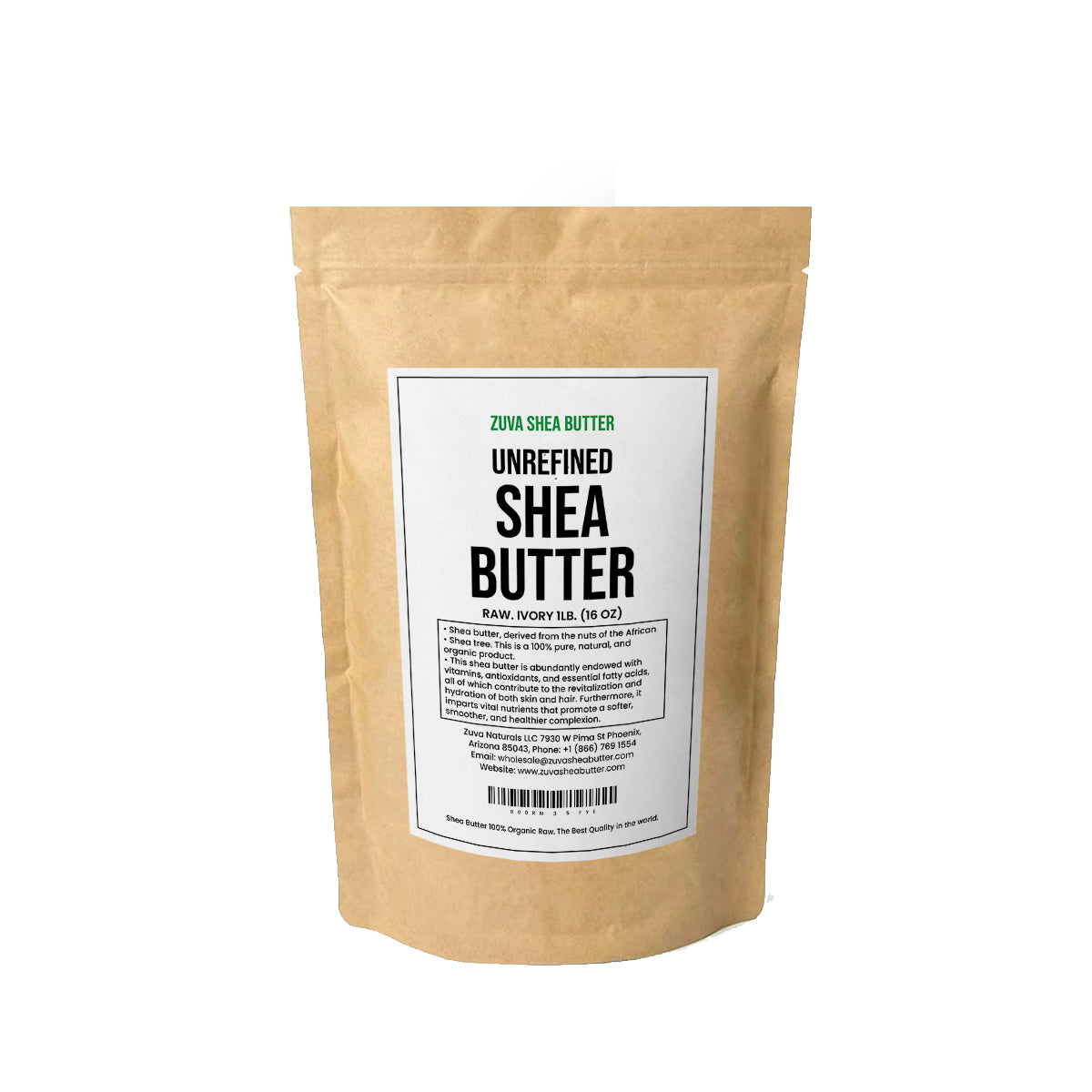 Unrefined Shea Butter (16 oz)