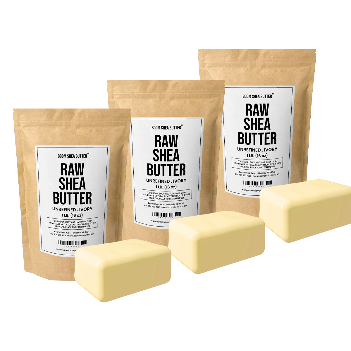 Unrefined Shea Butter (16 oz)