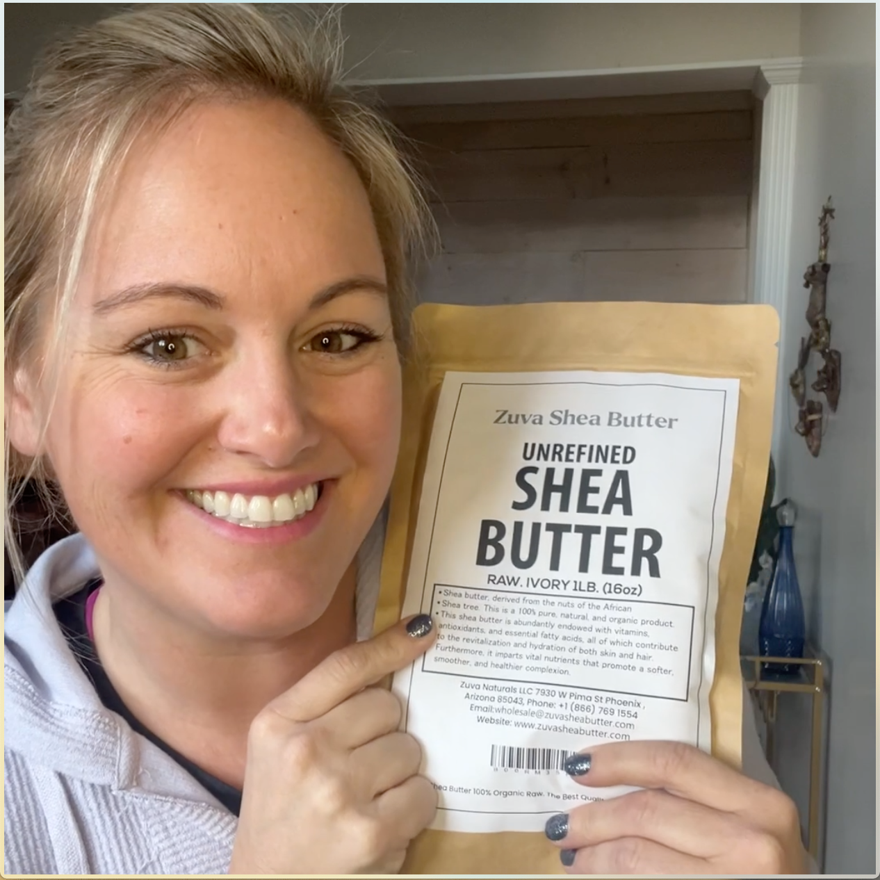 Unrefined Shea Butter (16 oz)